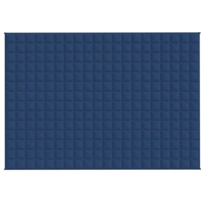 Gewichtsdecke Blau 138x200 cm 6 kg Stoff - Image 2