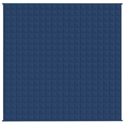 Gewichtsdecke Blau 200x200 cm 9 kg Stoff - Image 2