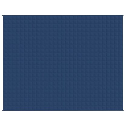 Gewichtsdecke Blau 235x290 cm 15 kg Stoff - Image 2