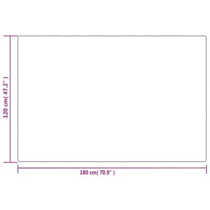 Gewichtsdecke mit Bezug Grau 120x180 cm 5 kg Stoff - Image 6
