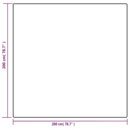 Gewichtsdecke mit Bezug Grau 200x200 cm 9 kg Stoff - Image 6