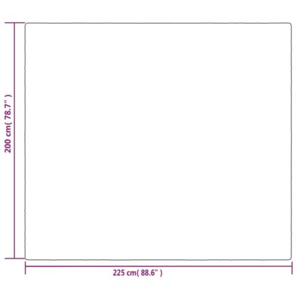 Gewichtsdecke mit Bezug Grau 200x225 cm 9 kg Stoff - Image 6
