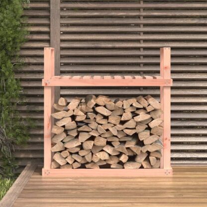 Kaminholzregal 110x35x108,5 cm Massivholz Douglasie - Image 3