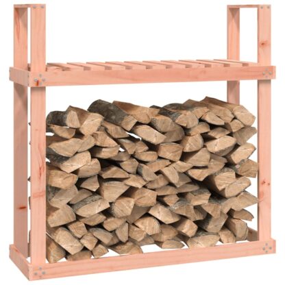 Kaminholzregal 110x35x108,5 cm Massivholz Douglasie - Image 4