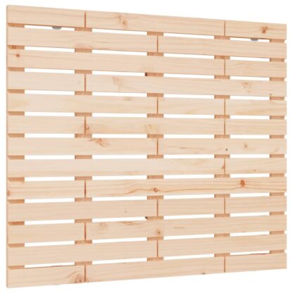 Wand-Kopfteil 126x3x91,5 cm Massivholz Kiefer - Image 2
