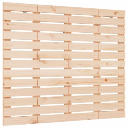 Wand-Kopfteil 146x3x91,5 cm Massivholz Kiefer - Image 2