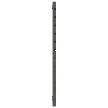 Wand-Kopfteil Grau 146x3x91,5 cm Massivholz Kiefer - Image 5