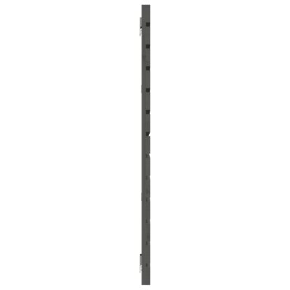 Wand-Kopfteil Grau 156x3x91,5 cm Massivholz Kiefer - Image 5