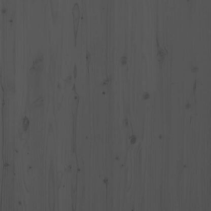 Wand-Kopfteil Grau 156x3x91,5 cm Massivholz Kiefer - Image 7