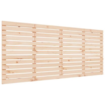 Wand-Kopfteil 166x3x91,5 cm Massivholz Kiefer - Image 2