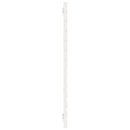 Wand-Kopfteil Weiß 166x3x91,5 cm Massivholz Kiefer - Image 5