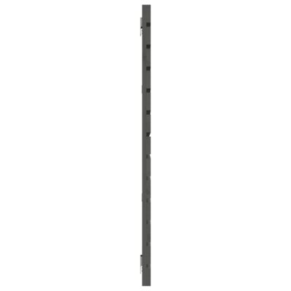 Wand-Kopfteil Grau 166x3x91,5 cm Massivholz Kiefer - Image 5