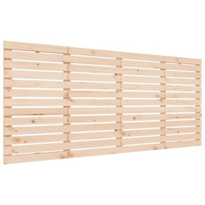 Wand-Kopfteil 186x3x91,5 cm Massivholz Kiefer - Image 2