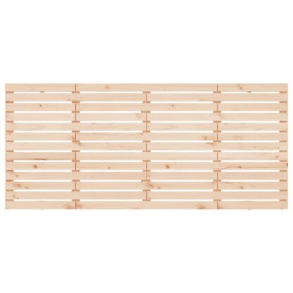 Wand-Kopfteil 186x3x91,5 cm Massivholz Kiefer - Image 4