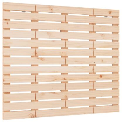 Wand-Kopfteil 141x3x91,5 cm Massivholz Kiefer - Image 2