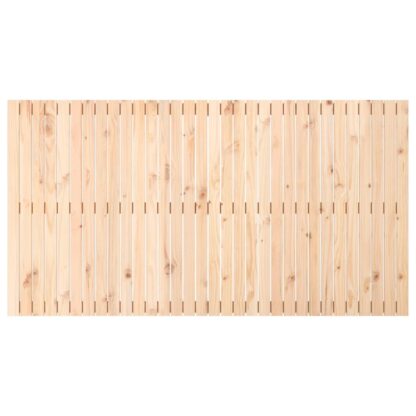 Wand-Kopfteil 204x3x110 cm Massivholz Kiefer - Image 4