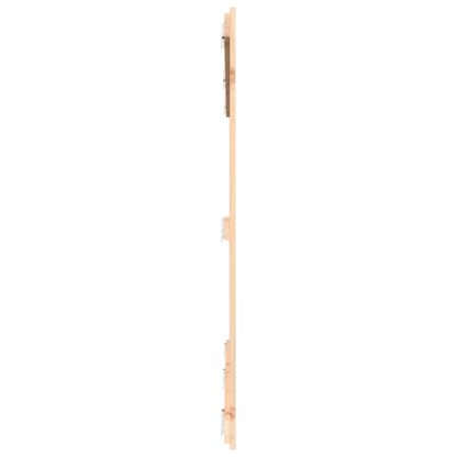 Wand-Kopfteil 204x3x110 cm Massivholz Kiefer - Image 5