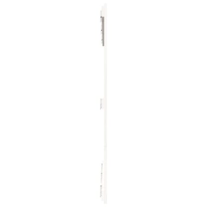 Wand-Kopfteil Weiß 146,5x3x110 cm Massivholz Kiefer - Image 5