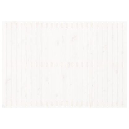 Wand-Kopfteil Weiß 159,5x3x110 cm Massivholz Kiefer - Image 4