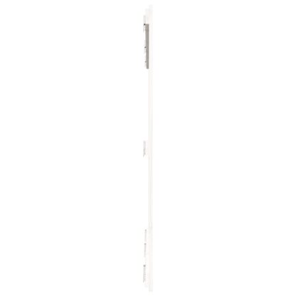 Wand-Kopfteil Weiß 159,5x3x110 cm Massivholz Kiefer - Image 5