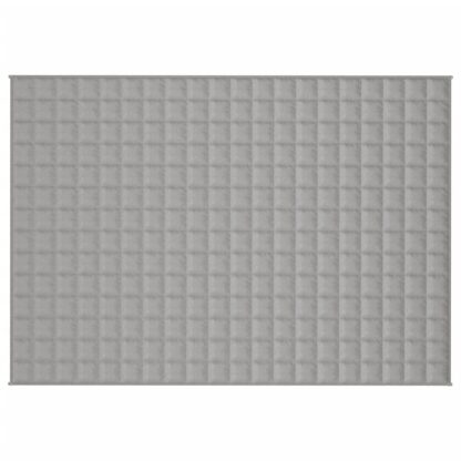 Gewichtsdecke Grau 140x200 cm 6 kg Stoff - Image 2