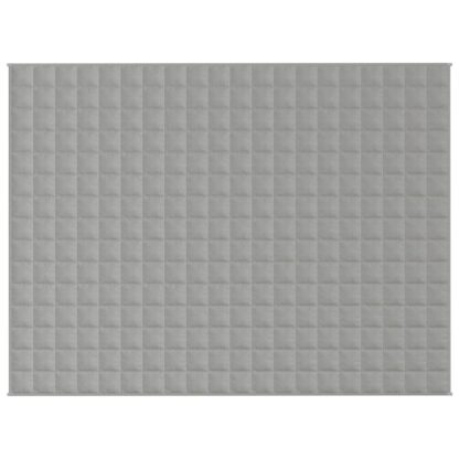 Gewichtsdecke Grau 152x203 cm 11 kg Stoff - Image 2
