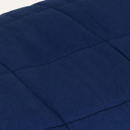 Gewichtsdecke Blau 140x200 cm 6 kg Stoff - Image 4