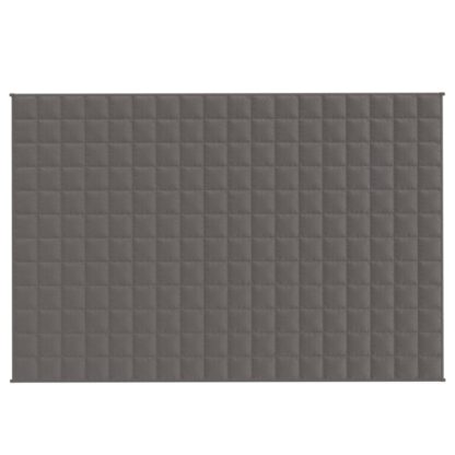 Gewichtsdecke Grau 122x183 cm 5 kg Stoff - Image 2