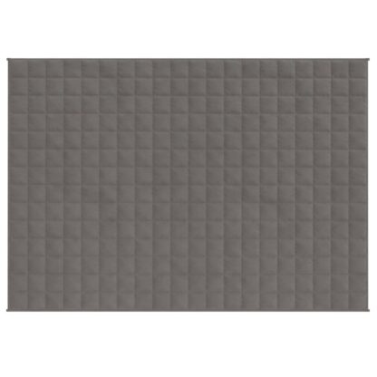 Gewichtsdecke Grau 152x203 cm 7 kg Stoff - Image 2