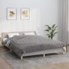 Gewichtsdecke Grau 200x220 cm 13 kg Stoff