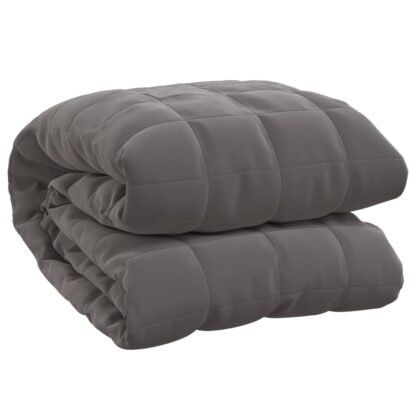 Gewichtsdecke Grau 220x230 cm 11 kg Stoff - Image 3