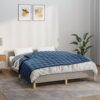 Gewichtsdecke Blau 122x183 cm 5 kg Stoff