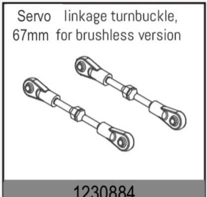 Servo Gewindestangen 59-67mm (2)