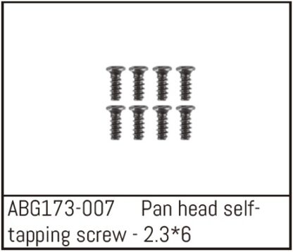 Pan Head Screw M2.3*6 (8)