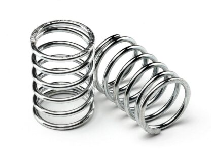 SHOCK SPRING14x25x1.5mm 6.50COILS (SILVER/2pcs)