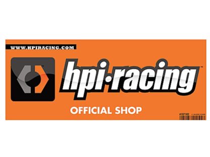 HPI logo small window sticker - double sided