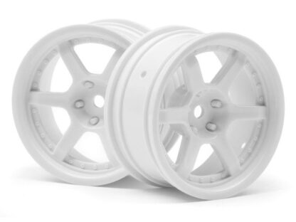 HRE C106 WHEEL 26MM WHITE (6MM OFFSET/2PCS)