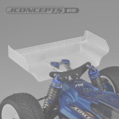 JConcepts - Aero S-Type B6 | B64 7 rear wing, 2pc. (forward facing gurney option)