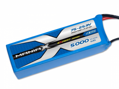 ManiaX 45C eXpert  7S-25.9V 5000mAh 45C  2 wires for power