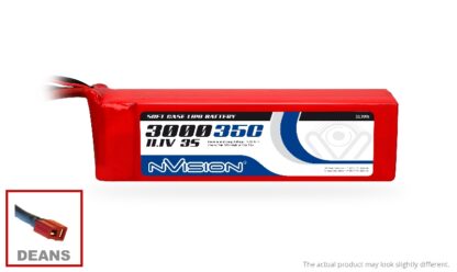 LiPo 3000mAh 3S 11.1V 35C (Deans plug)