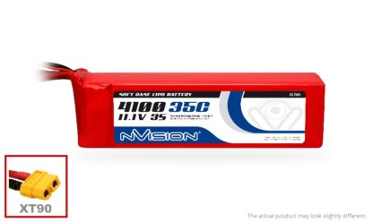 LiPo 4100mAh 3S 11.1V 35C (XT90 plug)