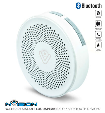 Water Resistant Bluetooth Loudspeaker White