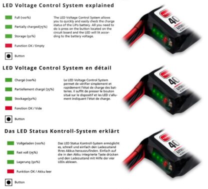 Team Orion LiPo 1300 4S 14,8V 50C JST - Image 2