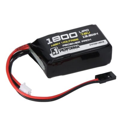 LiPo Hump Receiver Battery Pack (1800mAh / 7.6V / 54x30x20)