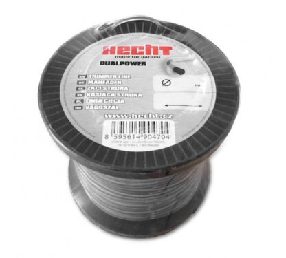 HECHT 10318016 1.6 mm x 180 m, Runder Ersatzfaden DUAL POWER Rasentrimmer