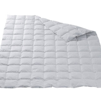 Sommer Duvet - Percale (100% Baumwolle) - Neue, reine Entendaunen weiss, 90%