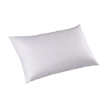 Kissen mit Buchweizen Kern (50x70) - Percale (100% Baumwolle)-Aussen: Gänsedaunen 60%,/ Innen: Buchw