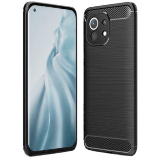 Just in Case Rugged TPU Back Cover Schwarz Xiaomi Mi 11