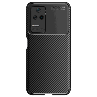 Just in Case Rugged TPU Back Cover Schwarz Poco F4