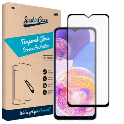 Just in Case Gehärtetes Glass Edge To Edge Displayschutzfolie Samsung Galaxy A23